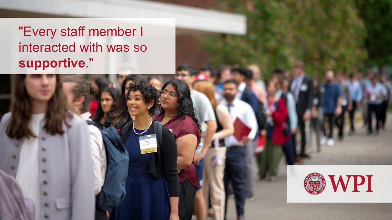 "Every staff member I interacted with was so supportive."